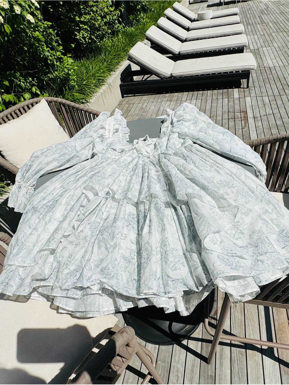 Selkie Austin Puff Sleeve Floral Mini Dress - Picture 2 of 3